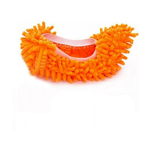 Ausyst Cleaning Supplies Single Chenille Mop Wipe Slippers Shoes Lazy Shoe Mop Caps Set OR Home & Kitchen Clearance Items