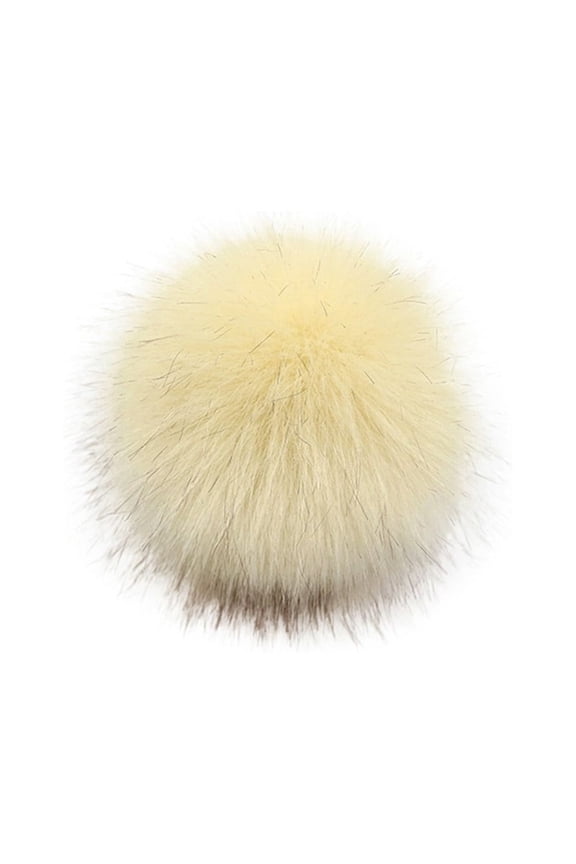 Cowgirl Hat Classic DIY Knitting Hats Accessires-Faux Fake Ball with Press Button Hat