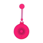 Ausyst Electronics Gift Bluetooth Shower Speaker Handsfree Speakerphone With Built-in Mic Dedicated Suction Cup For Showers Bluetooth 5.0 IP64 Waterproof Clearance