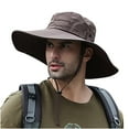 thumbnail image 1 of Ausyst Hats Clearance! Men Sun Cap Fishing Hat Quick Dry Outdoor Protection Cap, 1 of 4