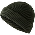 thumbnail image 1 of Ausyst Hats Clearance! Men's And Women's And Winter Couples Retro Dome Warm Toe Cap Knitted Hat, 1 of 3