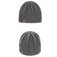 thumbnail image 1 of Ausyst Hats Clearance! Women Fashion Keep Warm Winter Hats Knitted Wool Hemming Hat, 1 of 2