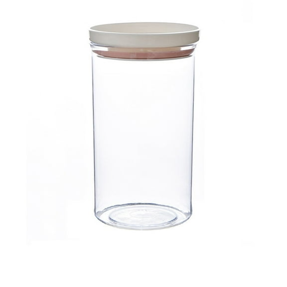Ausyst Kitchen Gadgets Moisture-proof Plastic Transparent Jar With Lid Food Grade Grain Storage Box Clearance