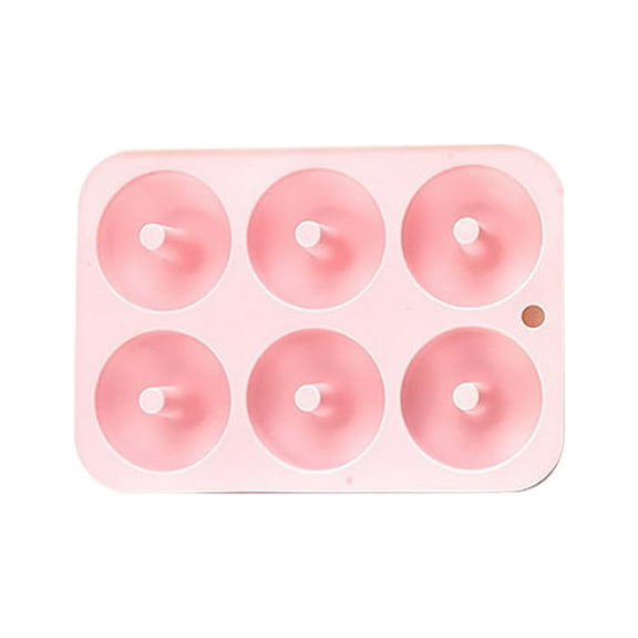 Ausyst Kitchen Gadgets Silicone Donut Baking Pan Non-Stick Mold Dishwasher Decoration Tools Clearance