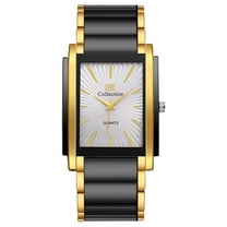 Ausyst Men's Watch Man Fashion Watch Clock Stainless Steel Casual Dress Wrist Crystal Jewelry Watches for Men on Sale Clearance