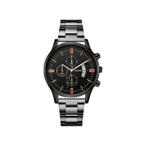 Ausyst Men's Watch Man Fashion Watches Clocks Watches Leather Casual Dresses Wrist Crystals Watches for Men on Sale Clearance