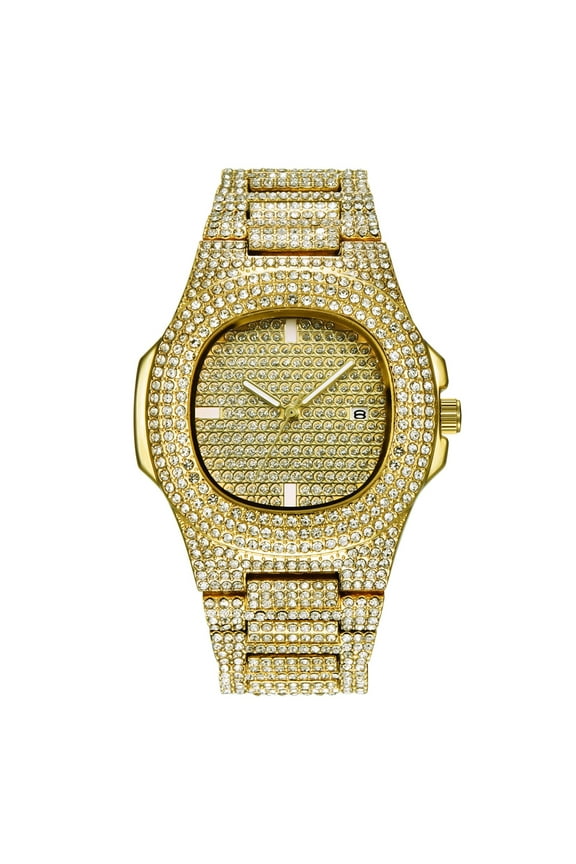 Men's Watch Man Steel WristWatch Luxury Fashion Classic Designer Luxury Brand Golden Watches for Men