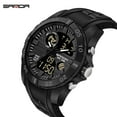 thumbnail image 1 of Ausyst Men's Watch Men's Watch Sports Double Display Analog Digital LED Electronic Watch Watches for Men, 1 of 3