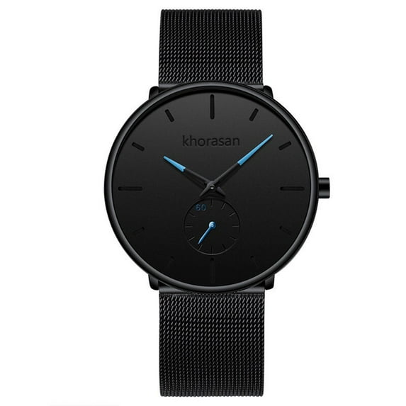 Ausyst Men's Watch Sleek Minimalist Fashion With Mesh Band Dial Men's Quartz Watch Gift Watch Watches for Men