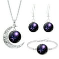 thumbnail image 1 of Ausyst Necklaces for Women 12 Constellation Moon Necklace Earring Bracele GiftS For Wife Girlfriend Mom Present For Women Gift Jewelry for Women on Sale Clearance, 1 of 1
