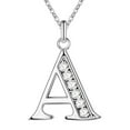 thumbnail image 1 of Ausyst Necklaces for Women 26 Letters Necklace Diamond Fashion Accessories Gifts For Lover's Girlfriend Jewelry for Women on Sale Clearance, 1 of 1