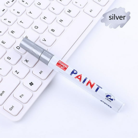 Ausyst Paint Pen Marker Color Oily Marker Pen Tire Ceramic Paint Touch-up Pen Craft Pen1ml on Clearance