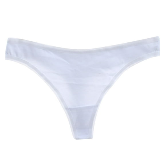 Ausyst Panties for Women Women Fashion Solid Color Panties Breathable Soft Stretch Underwear Panties Clearance