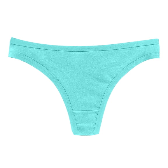 Ausyst Panties for Women Women Fashion Solid Color Panties Breathable Soft Stretch Underwear Panties Clearance
