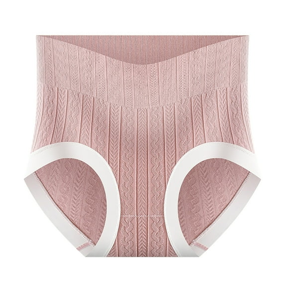 Ausyst Panties for Women Women's Traceless Briefs Graphene Crotch High Waist, Hip Lift, Abdomen Tight, Bodybuilding Briefs Clearance