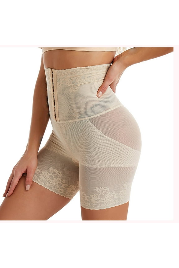 Shapewear Shorts for Women Boyshorts High Waisted Body Shaper Shorts Panties Thigh Slimmer Clearance