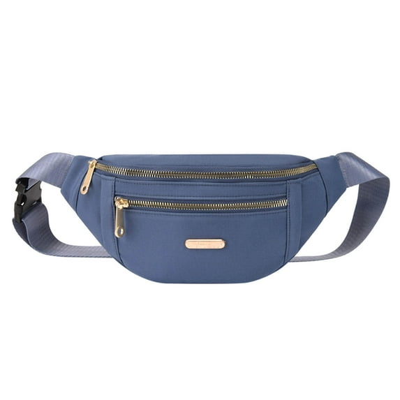 Ausyst Sports & Outdoors Fanny Packs For Women Fashionable Crossbody Bags Belt Bag Oxford Cloth Shoulder Bag Multi-layer Change Mobile Phone Messenger Bag Clearance