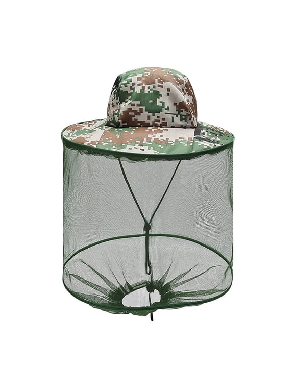 Sports & Outdoors Outdoor Mosquito Resistance Hat Bug Bee Insect Net Mesh Head Face Protector Cap Clearance