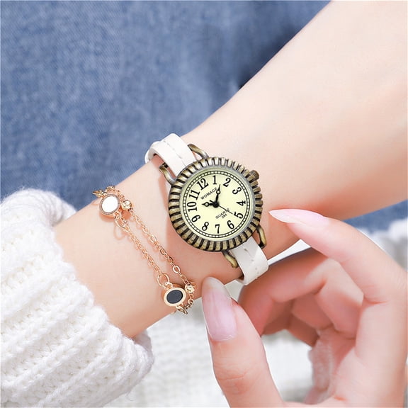 Ausyst Watch for Women Casual Bracelet Watch Quartz Mesh Belt Band Fashion Analog Wrist Watches