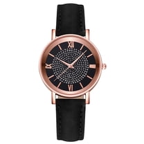 Ausyst Watch for Women Fashion Watch Clock Stainless Steel Casual Dress Wrist Crystal Jewelry
