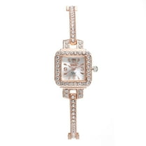 Ausyst Watch for Women Individual Alloy Quartz Watch Women's Full Diamond Luxury Watch