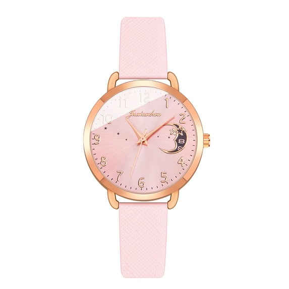 Ausyst Watch for Women Ladies Fashion Watches Clocks Watches Leather Casual Dresses Wrist Crystal Jewe on Sale Clearance