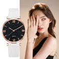thumbnail image 1 of Ausyst Watch for Women Sleek Minimalist Fashion With Strap Dial Women's Quartz Watch Gift Watch, 1 of 9