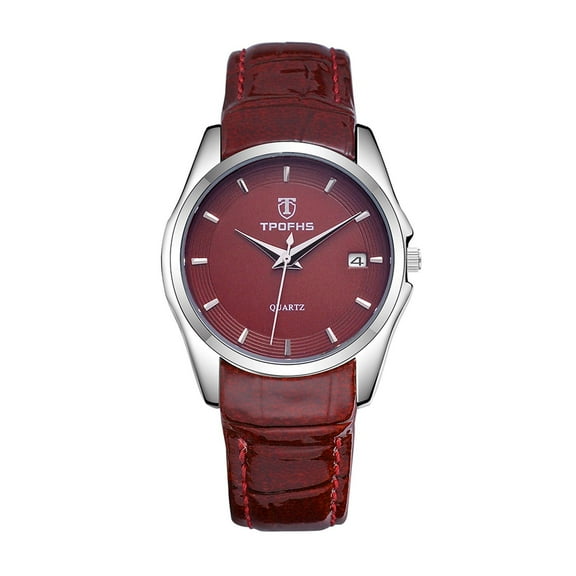 Ausyst Watch for Women TPOFHS/ PD641-J Roman Numeral Scale Imitation Leather Watch