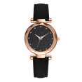 thumbnail image 1 of Ausyst Watch for Women Watches Bracelet Set Flowers Ladies Bracelet Watch Casual Leather Quartz, 1 of 2