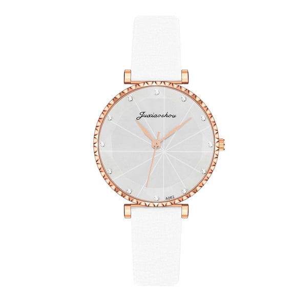 Ausyst Watch for Women Women Fashion Watch Clock Stainless Steel Casual Dress Wrist Crystal Jewelry