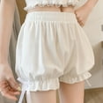 thumbnail image 1 of Ausyst Womens Underwear Clearance! Panties for Women Women's Thin-exposure Can Be Worn Outside Loose Flower Bud Insurance Pants Leggings Shorts, 1 of 1