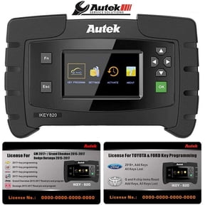 Autek IKEY820 Pro Key Fob Programmer OBD2 Remote Programming Tool Full Package with All Licenses