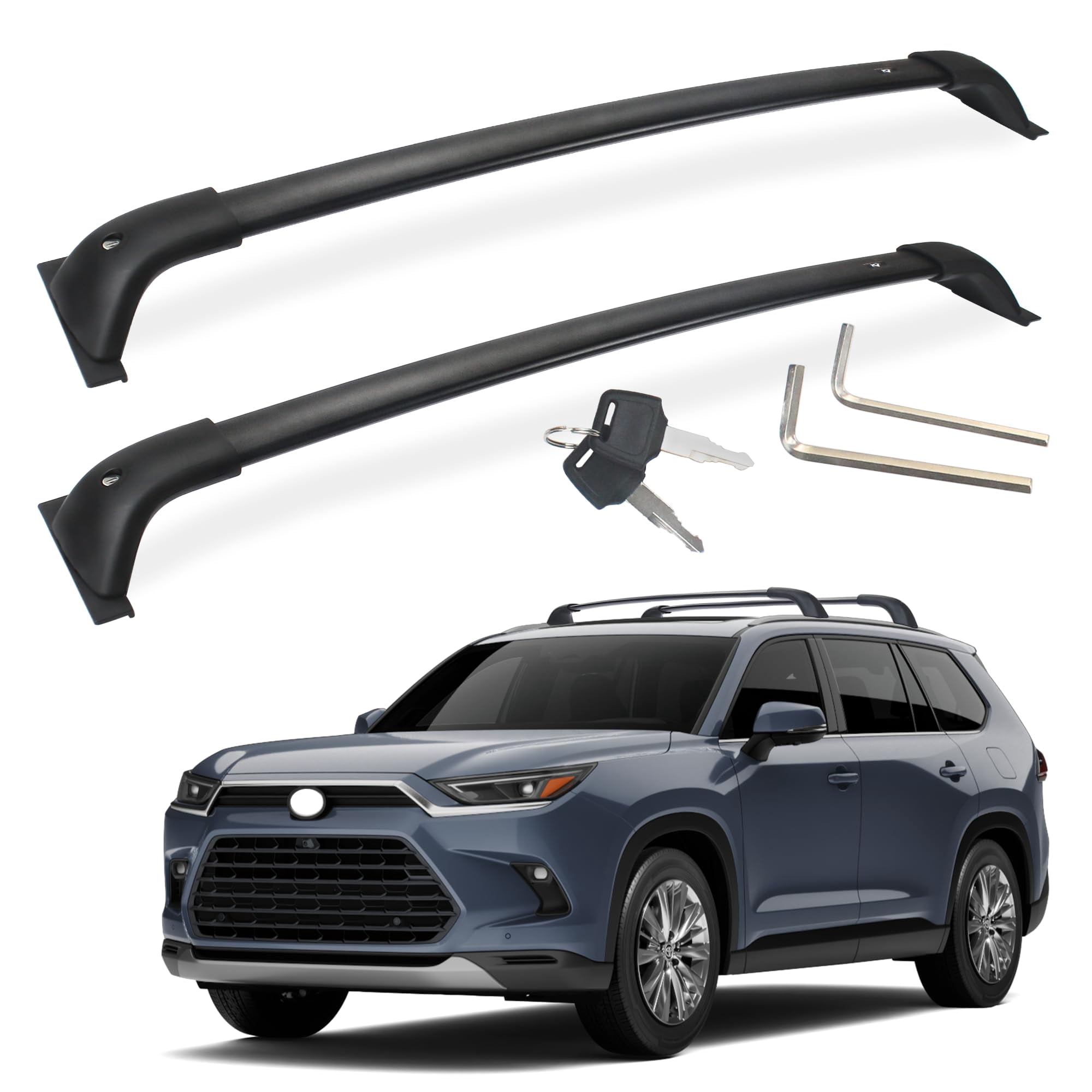 Autekcomma Heavy Duty Black SSF20 Upgraded Roof Rack Compatible for ...