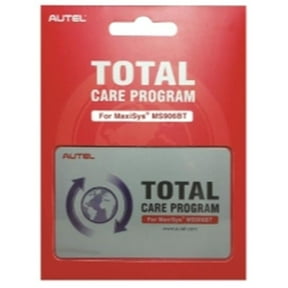 Autel 1 Year Software Subscription & Warranty - Total Care Program Card