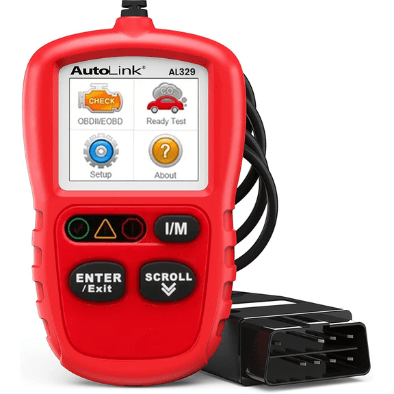 Autel AutoLINK AL329 Easy-to-Use Handheld OBDII Code Reader and DIY Tool