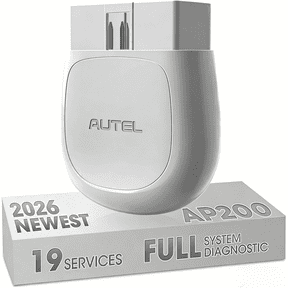 OBD2 Scanner Autel AP200 Bluetooth - Full System Diagnostic Tool, 19 Reset Functions, AutoVIN, Check Engine Code Reader for iPhone/Android