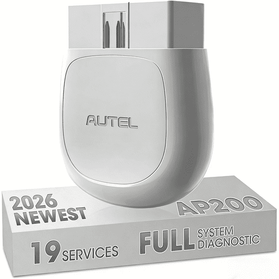 OBD2 Scanner Autel AP200 Bluetooth - Full System Diagnostic Tool, 19 Reset Functions, AutoVIN, Check Engine Code Reader for iPhone/Android