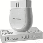 OBD2 Scanner Autel AP200 Bluetooth - Full System Diagnostic Tool, 19 Reset Functions, AutoVIN, Check Engine Code Reader for iPhone/Android
