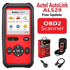Autel AutoLink AL529 Vehicle OBD2 Scanner, Car Code Reader, Auto Diagnostic Tool, Read/Erase Codes, Freeze Frame Data, Enhanced Codes in Powertrain System for Ford/GM/Chrysler, Free Lifetime Update
