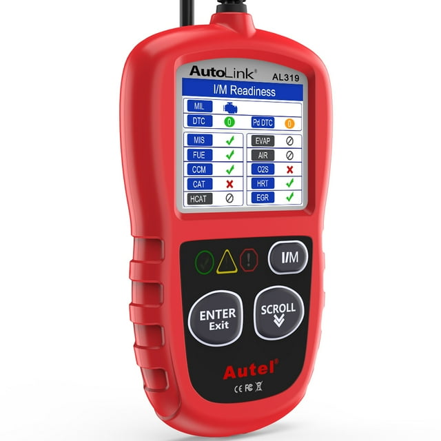 Autel Autolink AL319 OBD2 Scanner CAN OBDII Car Code Reader Diagnostic