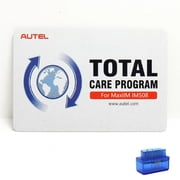 Autel IM508 Total Care Program 1 Year Update Card with OBD  Scanner Key Fob Programmer IMMO Key Learning Chip Read/Write Cloning Frequency Detection Program Autel IKEY JVCI Tool Full System