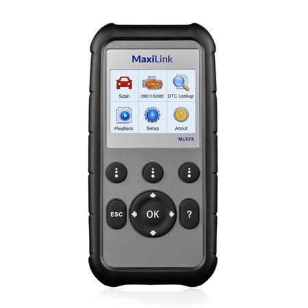 Autel ML629 OBD2 Scanner Car Diagnostic Scan Tool 4 System Diagnoses OBD II Full Functions Upgraded of AL519/AL619/ ML619 for DIYers Professionals