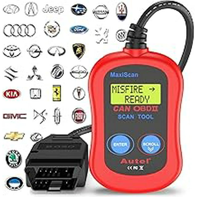 Autel MS300 OBD2 Scanner Code Reader, Turn Off Check Engine Light, Read