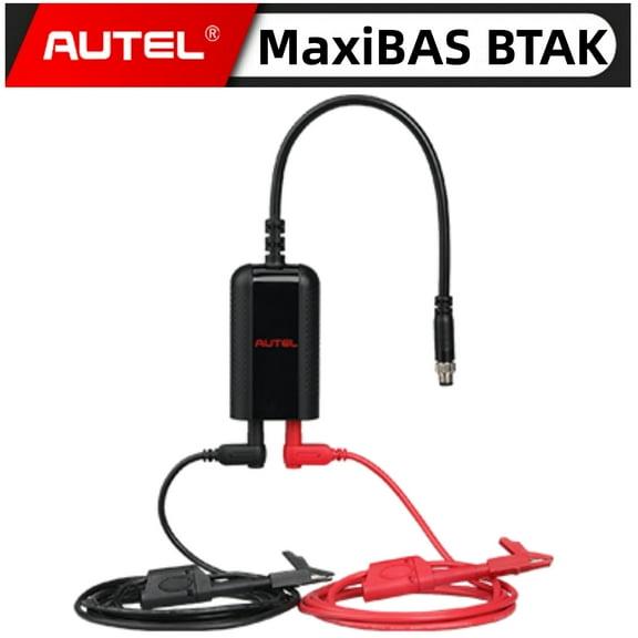Autel MaxiBAS BTAK Battery Tester Accessory Kit Enables Technicians To safely and Easily Troubleshoot Vehicle Electrical Systems and Comp,Work with Autel MaxiBAS BT608 and BT609 Battery Analysis tools