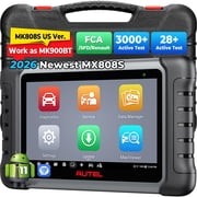 Autel MX808S Car Diagnostic Scan Tool, All System Diagnostics, 3000+ Active Tests, 28+ Services, 2-Year Free Updates
