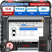 Autel Maxicheck MX808S-TS Scanner Same as MK808S-TS MK808Z-TS, Top TPMS Pro-gramming Tool, 3000+ Active Test, 28+ Service, 11 OS, FCA
