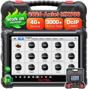 Autel OBD2 Scanner MX900, 3000+ Active Tests, 40+ Services, All System Diagnostics