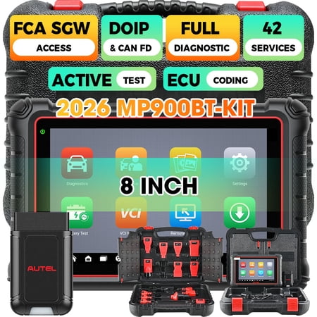 Autel MaxiPRO MP900-BT KIT Car Diagnostic Scan Tool All Systems Bidirectional Scan Tool, , 40+ Service CANFD & DOIP Same as MS906BT/MS906