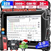 Autel MaxiSYS MS906 PRO Scanner, 2026 MS906PRO Same as MS906MAX, V2.0 ECU Coding, Upgraded of MS908S Elite 2 MP900BT, DoIP CAN FD, 36+ Service, Bidirectional 3000+ Test, VAG Guided, FCA SGW, OS 10.0