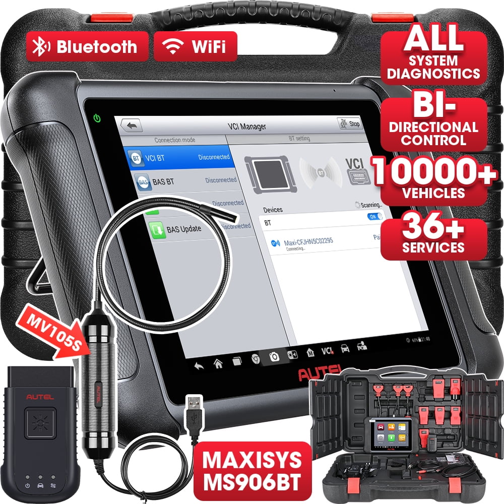Autel MaxiSYS MS906 Pro OBDII Bi-Directional Diagnostic Scanner